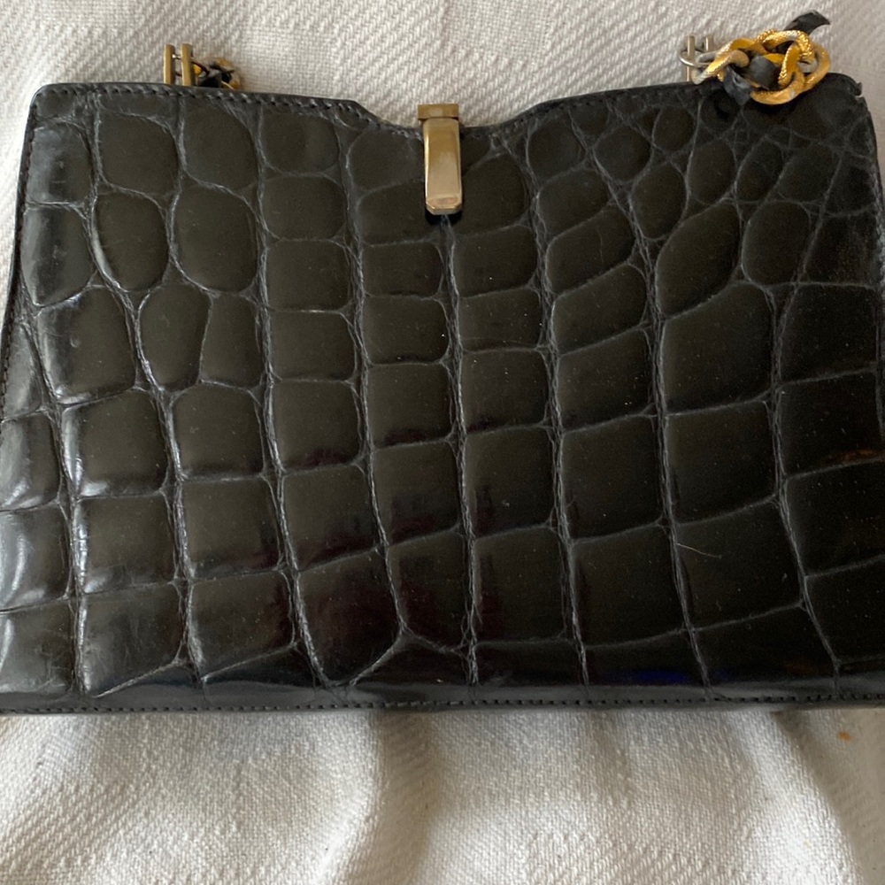 Real Vintage Alligator Skin purse, Made in France Expressly for Alexander’s